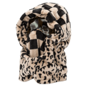 Womens Dang Hood Facemask Bone