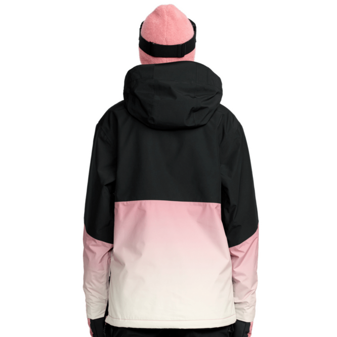 Womens Fern Insulated Gore Pullover Jacket Mesa Rose