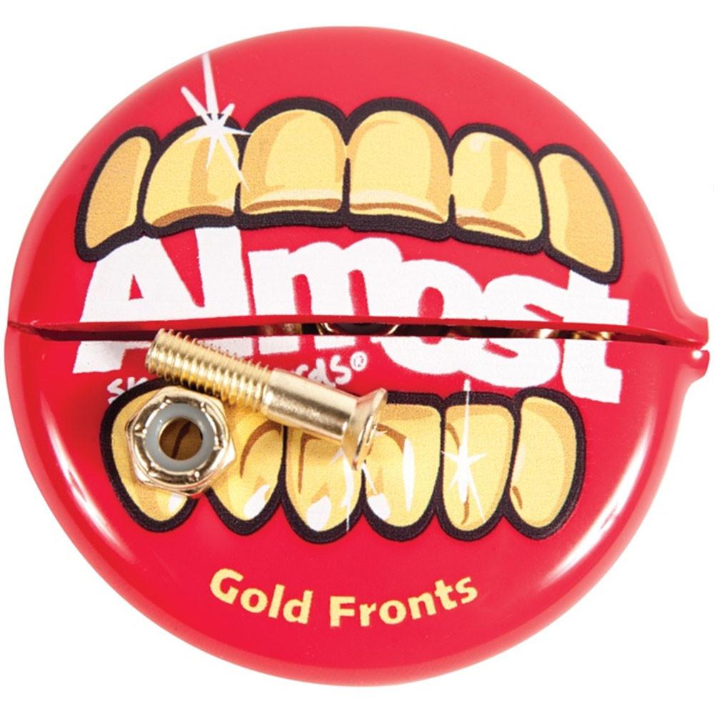 Nuts & Bolts Gold In Your Mouth Hardware Set 1"