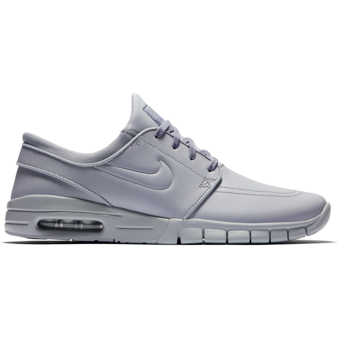 Stefan Janoski Max Leather Wolf Grey/Metallic Pewter/Wolf Grey