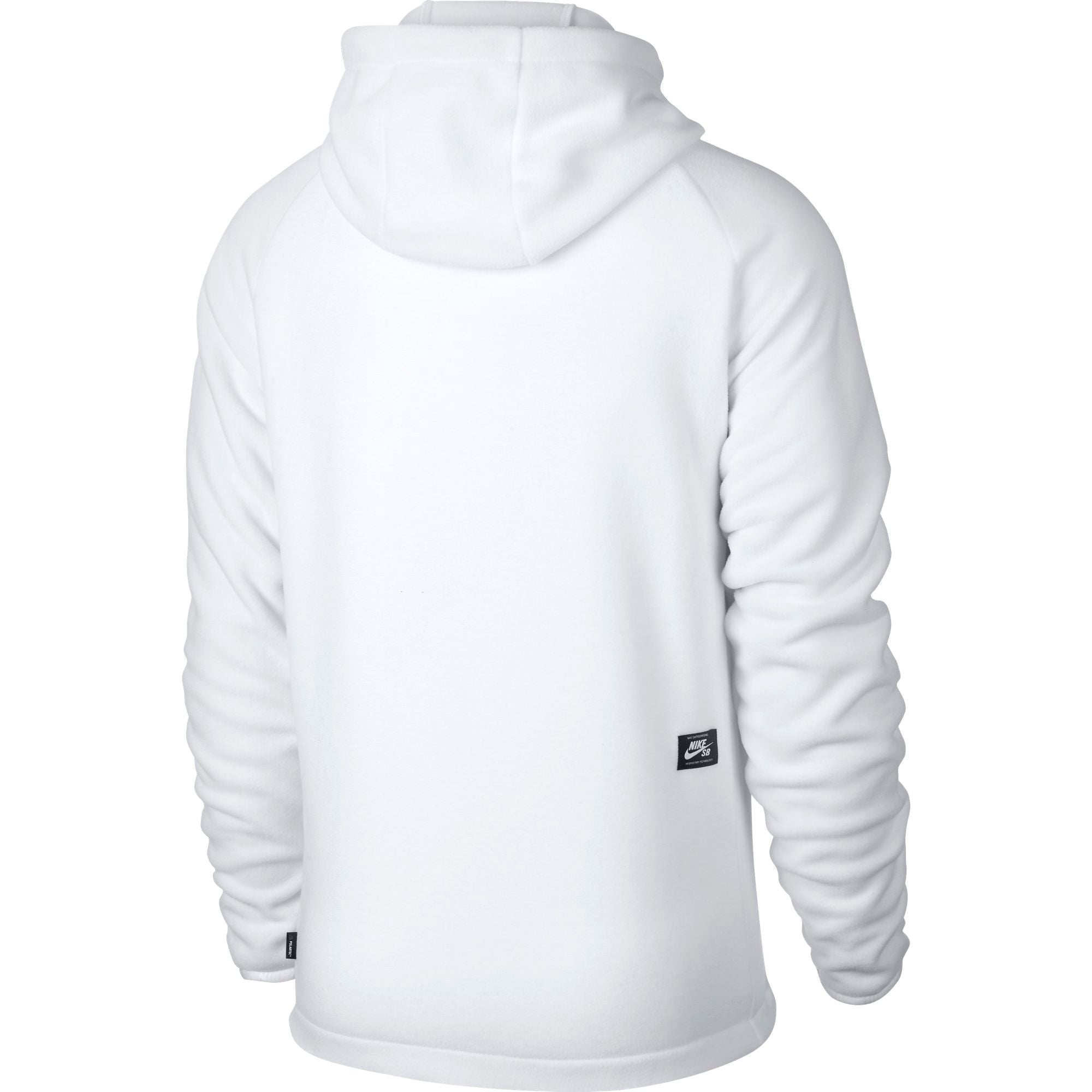 Nike SB Therma Full Zip Hoodie Polartec White Black Stoked Boardshop