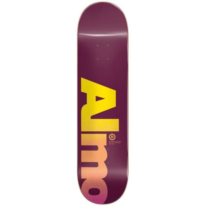 Fall Off Logo HYB Magenta 8.0" Skateboard Deck