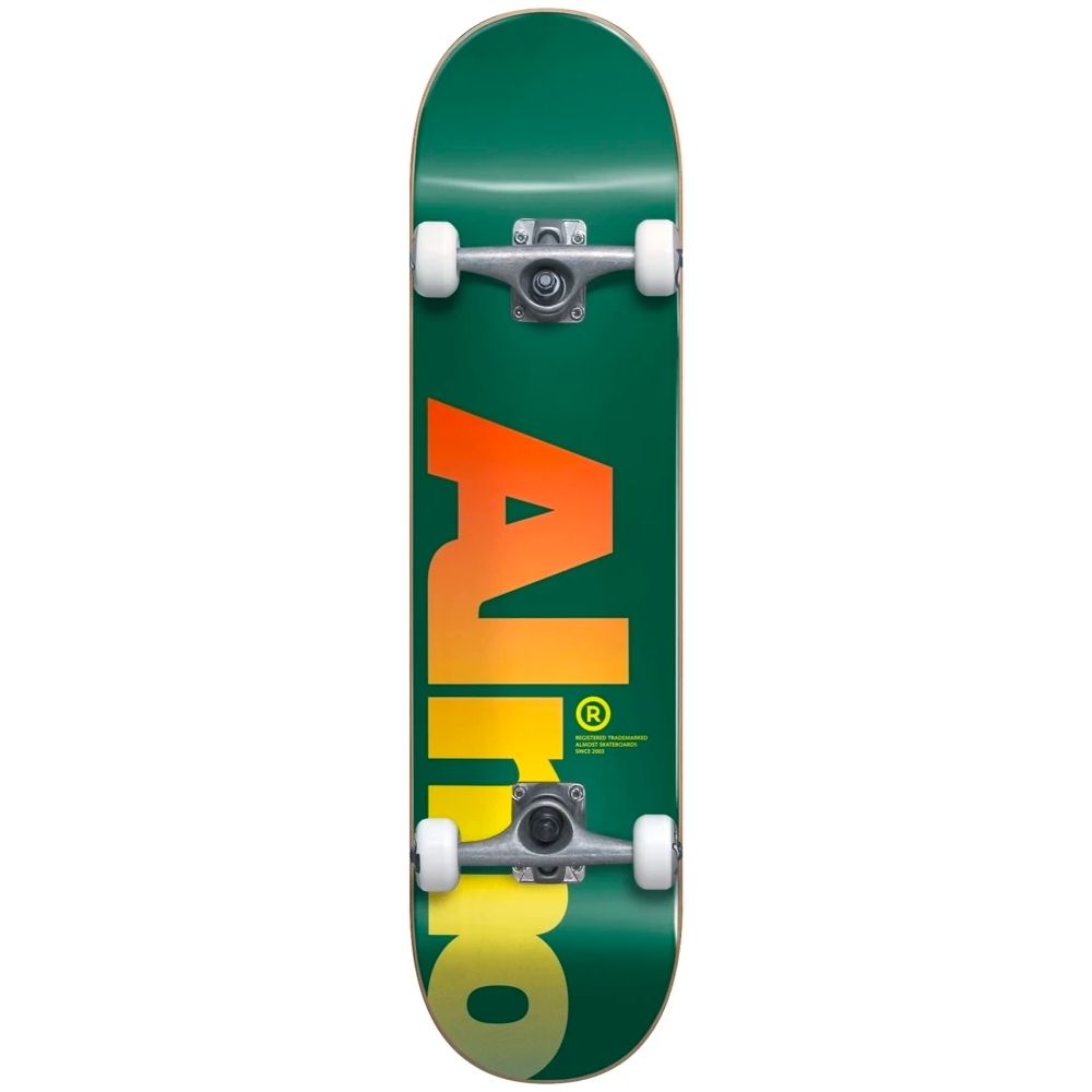 Fall Off Green 8.25" Complete Skateboard