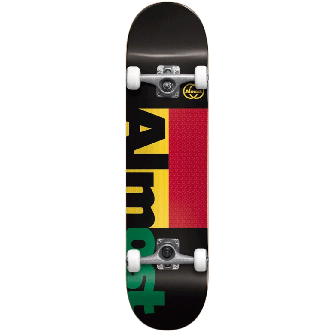 Ivy League Premium Black 7.375" Complete Skateboard