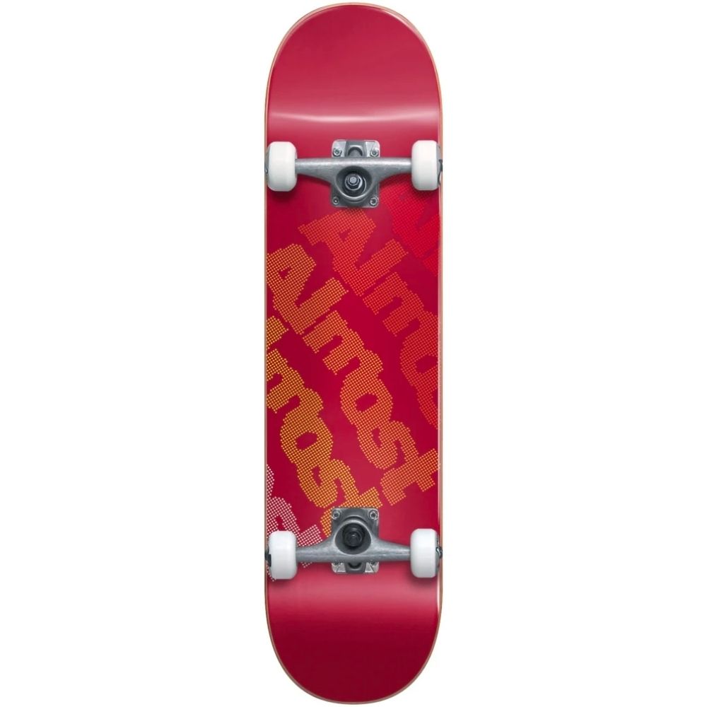 Light Bright First Push Red 7.75" Complete Skateboard