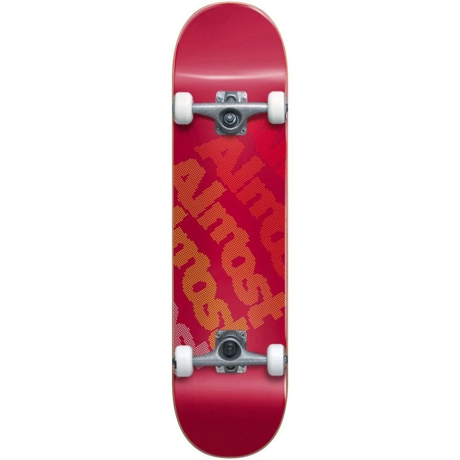 Light Bright First Push Red 7.75" Skateboard complet