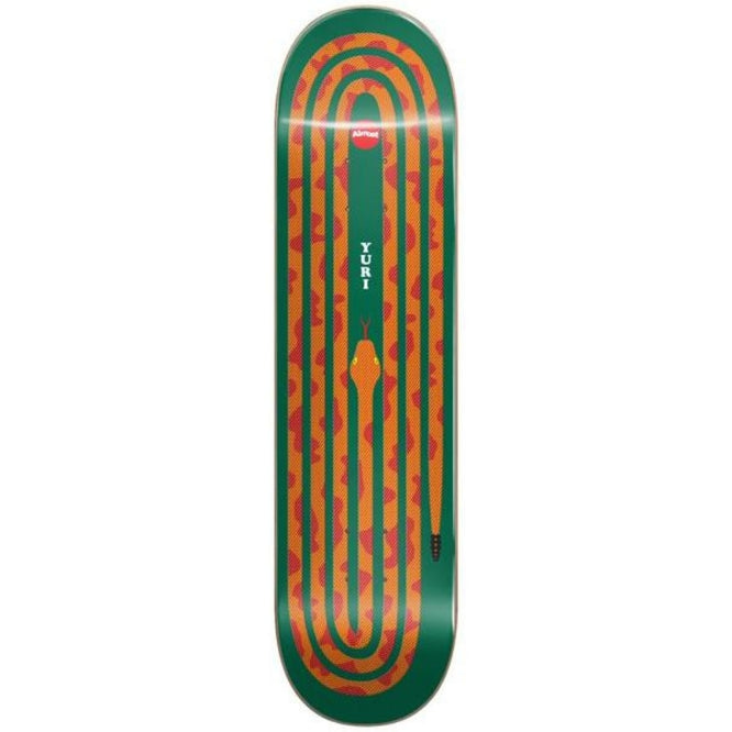 Yuri Snake Pit R7 Orange 8.125" Skateboard Deck