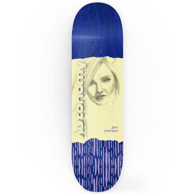 Jen O'Brien IV Portrait 8.25" Skateboard Deck We