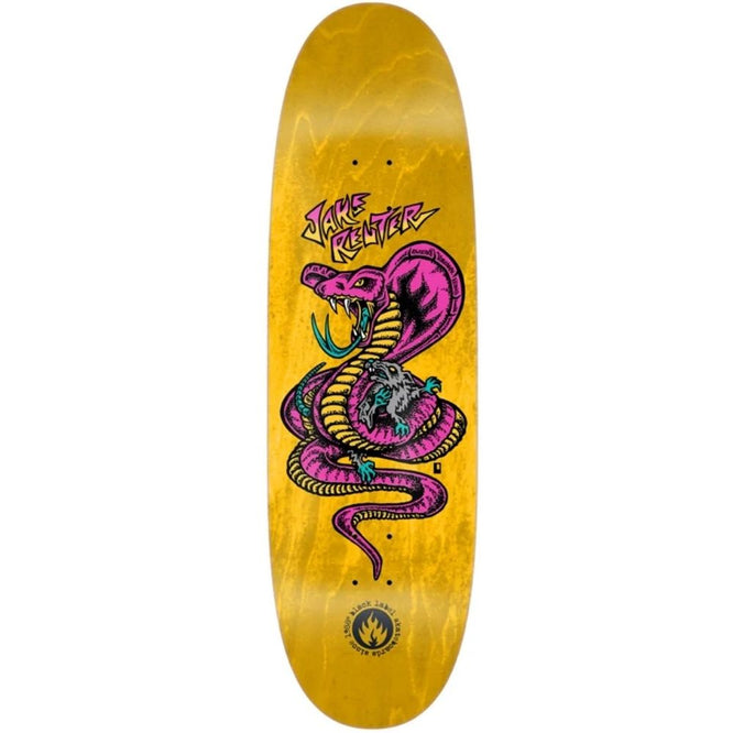 Reuter Snake And Rat Yellow Stain 9.0” Skateboard Deck