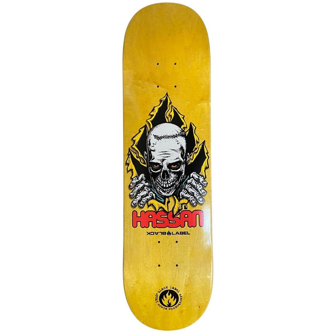 Omar Hassan Ripper Yellow 8.38" Skateboard Deck
