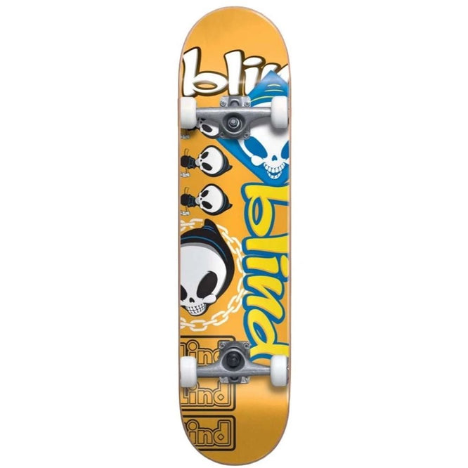 Tantrum First Push Orange 8.0" Complete Skateboard