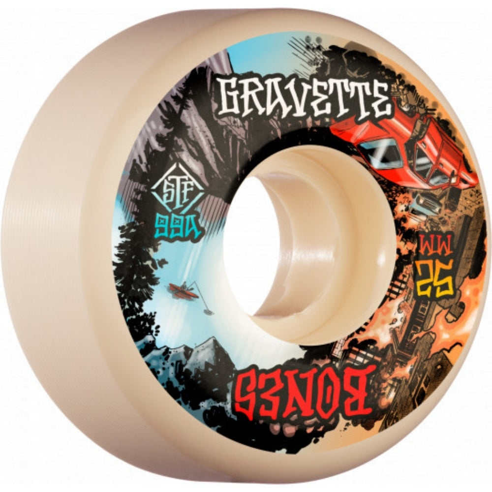 STF V2 Locks Gravette Heaven & Hell 99a 52mm Skateboard Wheels
