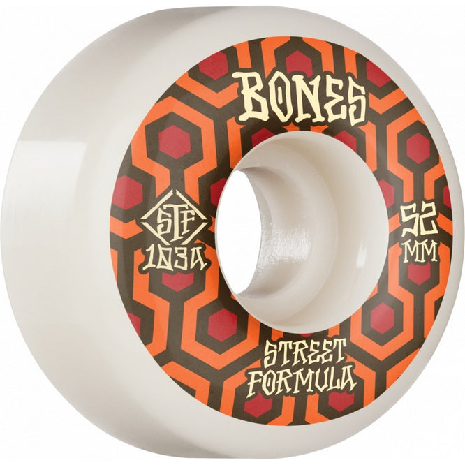 STF Retros V1 Standard White 103A 52mm Skateboard Wheels