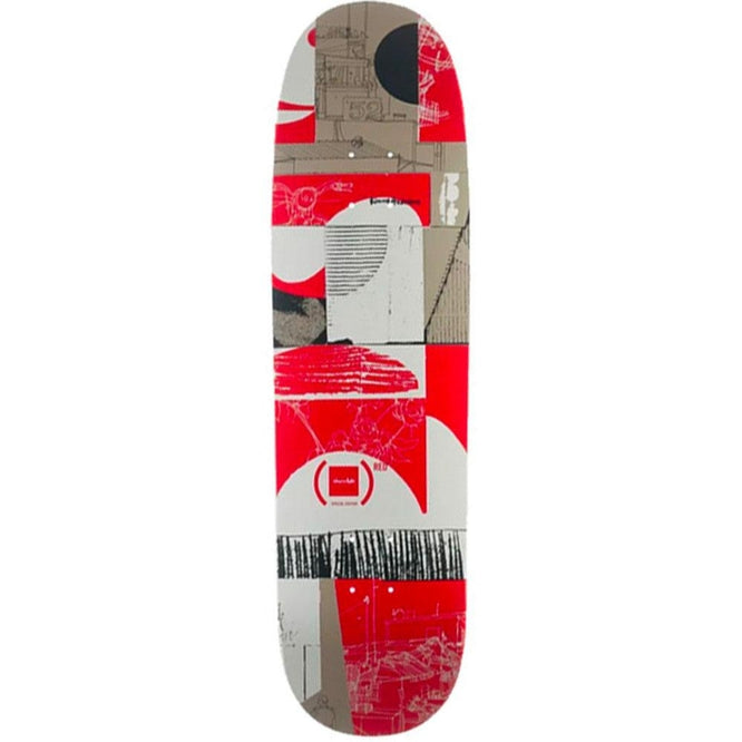 Anderson Skidul 8.25" Red Skateboard Deck