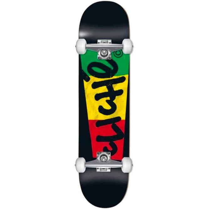 Block Complete Rasta 7.5" Complete Skateboard