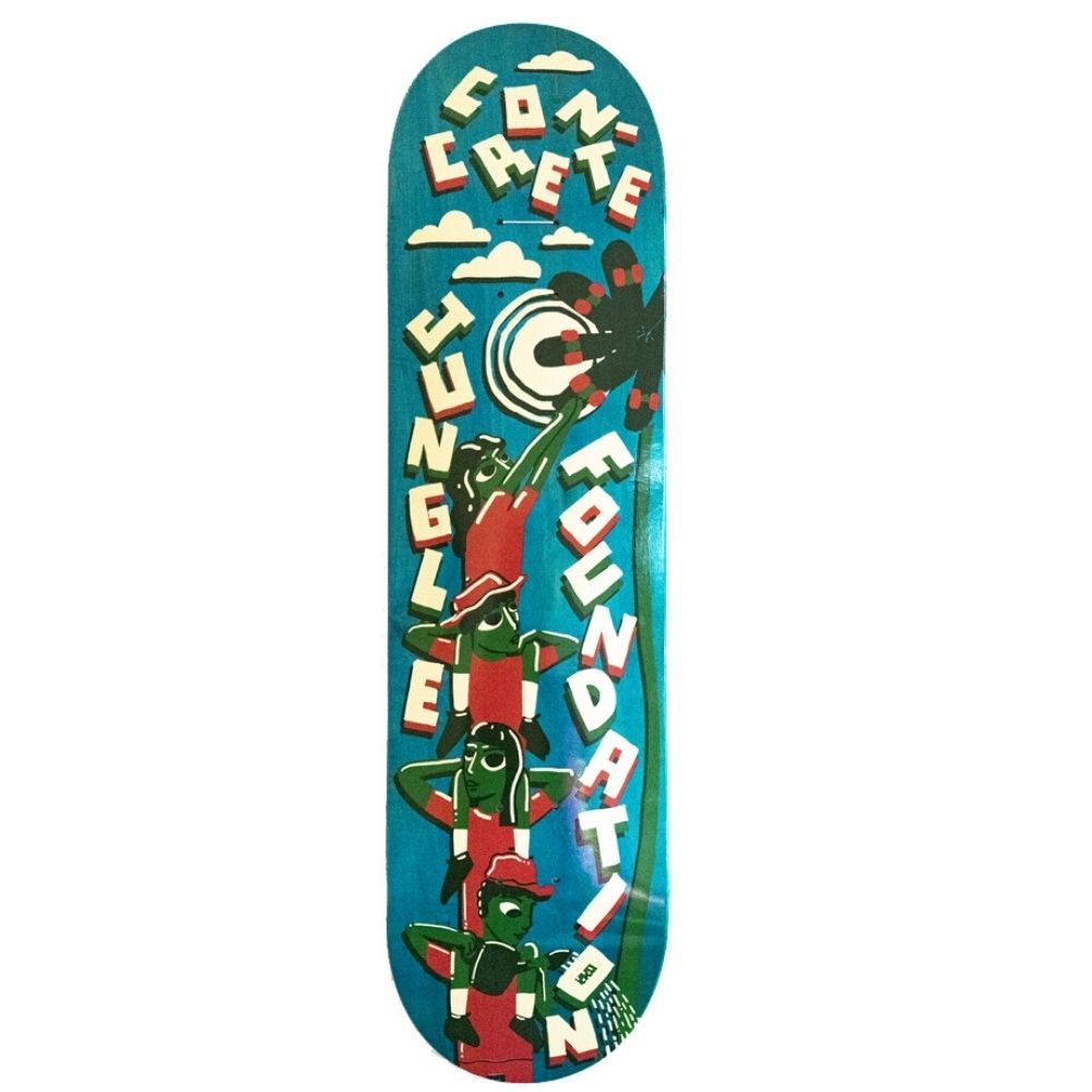 Grower's 8.2" Teal Skateboard Deck