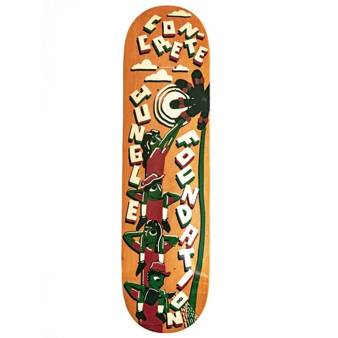 Grower's 8.3" Orange Skateboard Deck