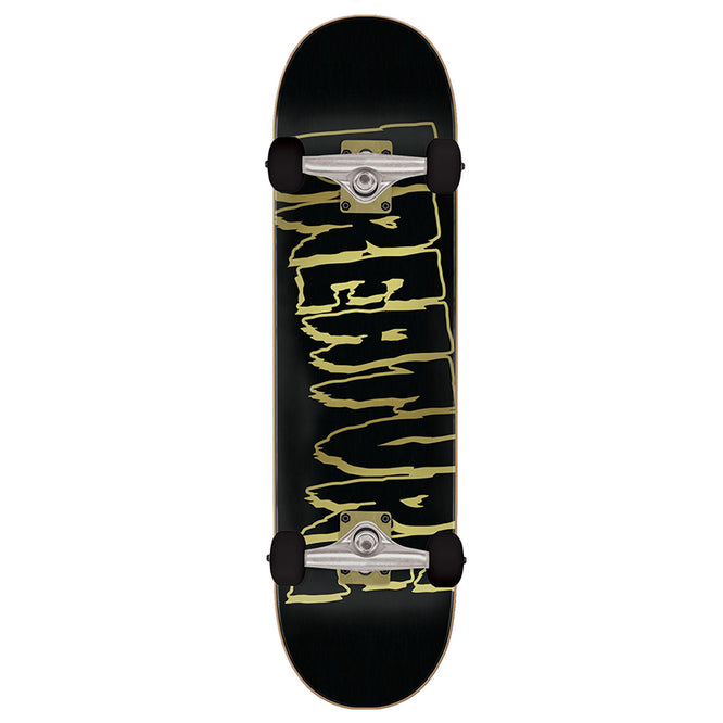 Logo Outline Gold 8.25" Complete Skateboard