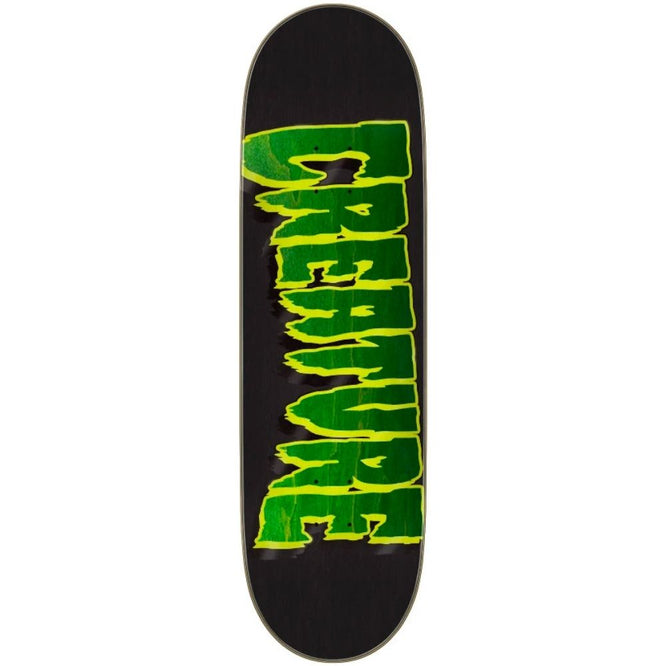 Logo Outline Stumps Green/ Yellow 9.0" Skateboard Deck