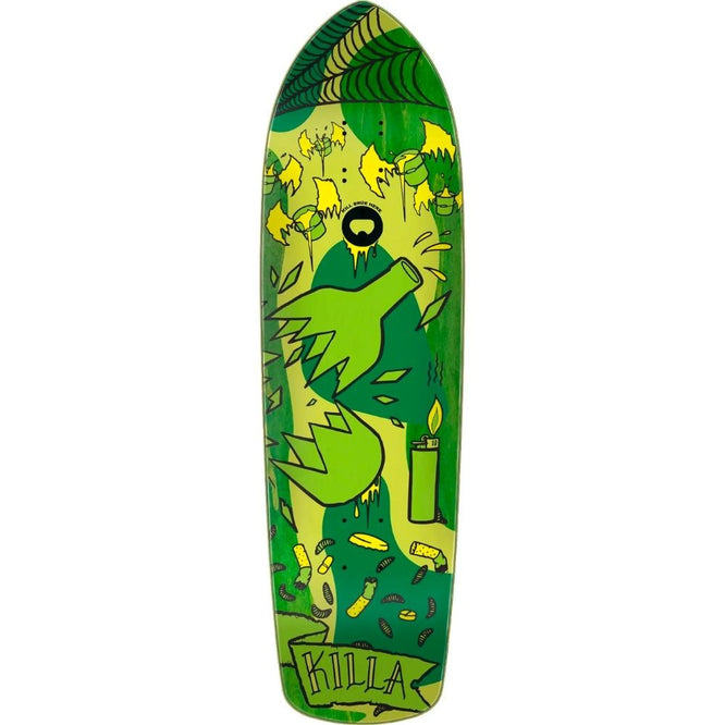 Brue Killer 32oz Green 8.6" Skateboard Deck