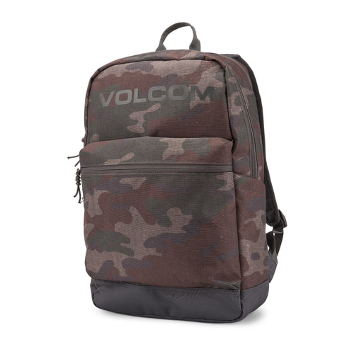 School Backpack Army Green Combo