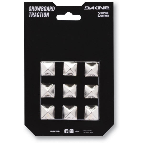 Pyramid Studs Chrome