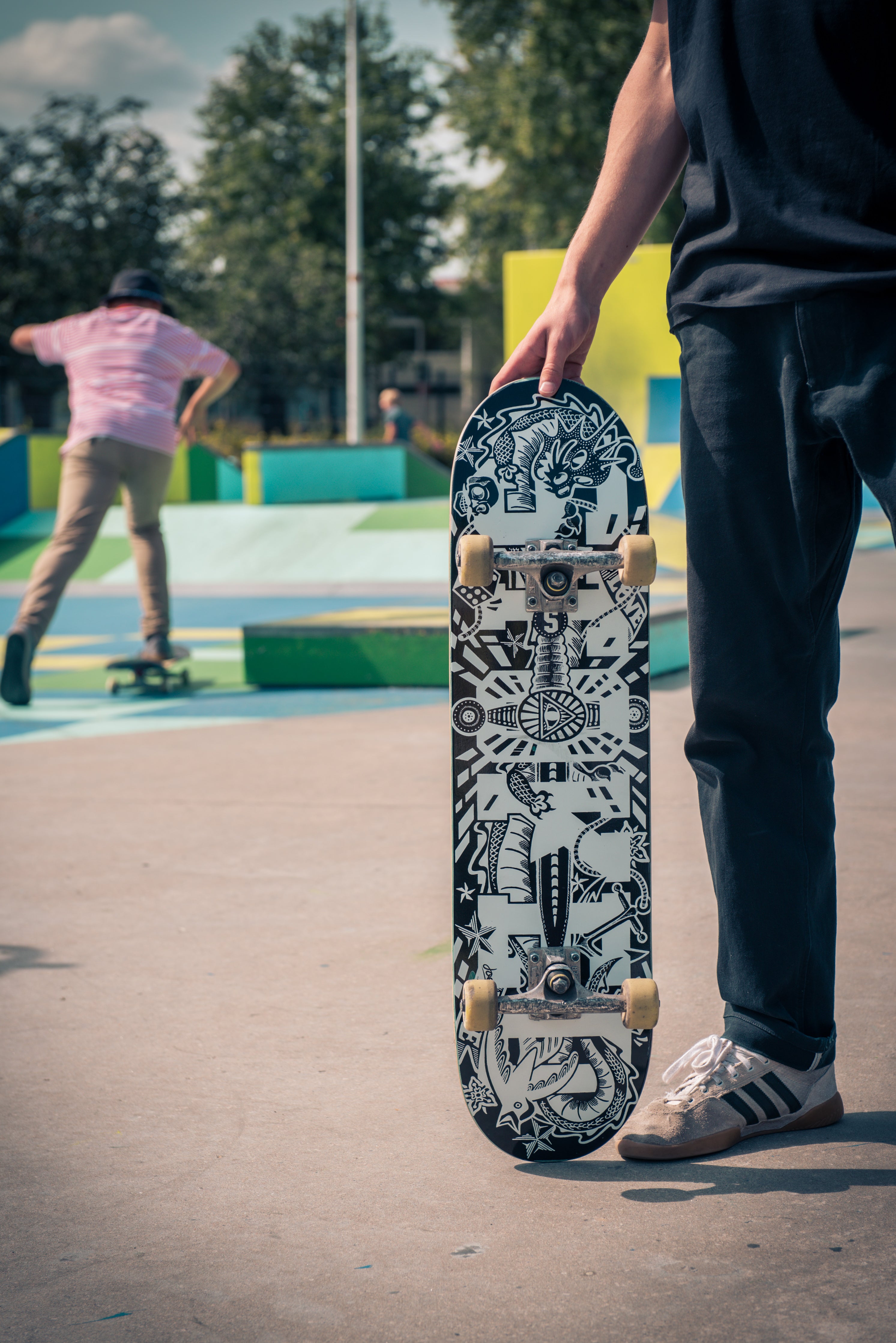 Illuminati Dark Skateboard