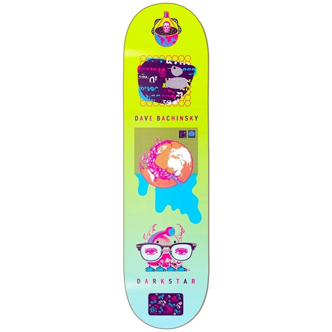 New Abnormal R7 Bachinsky Green/Blue 8.25" Skateboard Deck