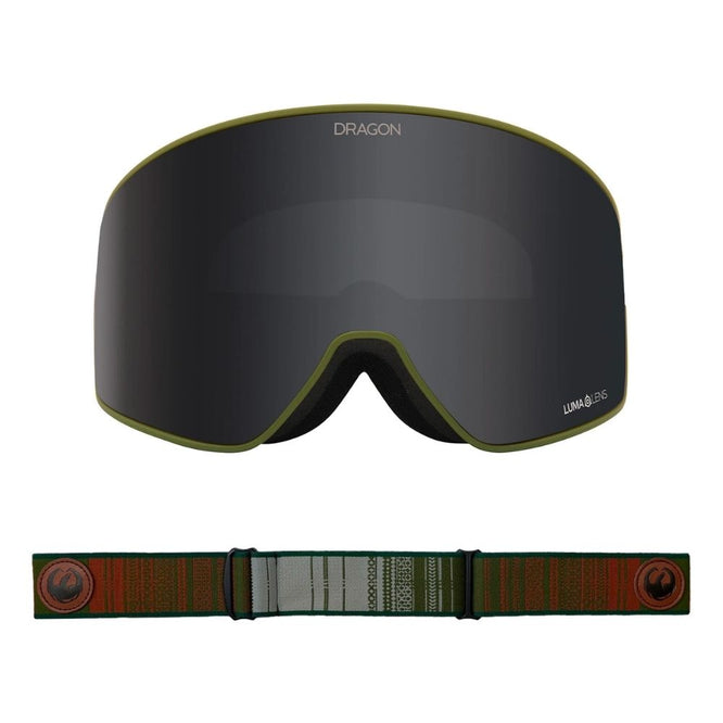 PXV2 Gigi Ruf Signature 2021 Frame/Lumalens Dark Smoke + Lumalens Amber Snowboard Goggles