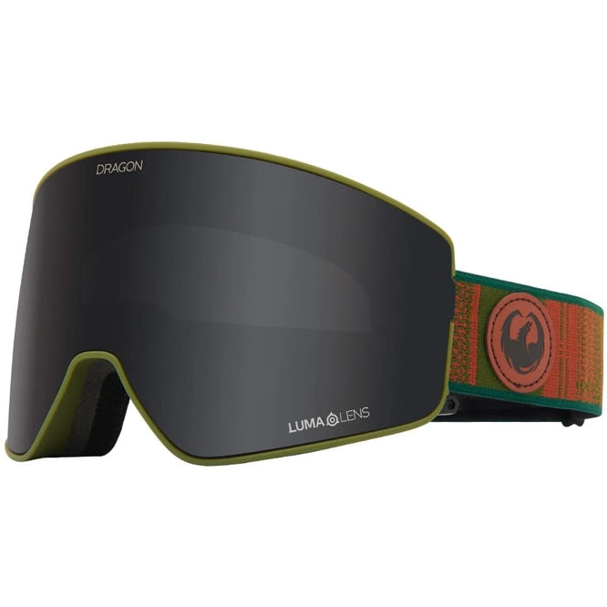 Lunettes de snowboard PXV2 Gigi Ruf Signature Frame/Lumalens Dark Smoke + Lumalens Amber