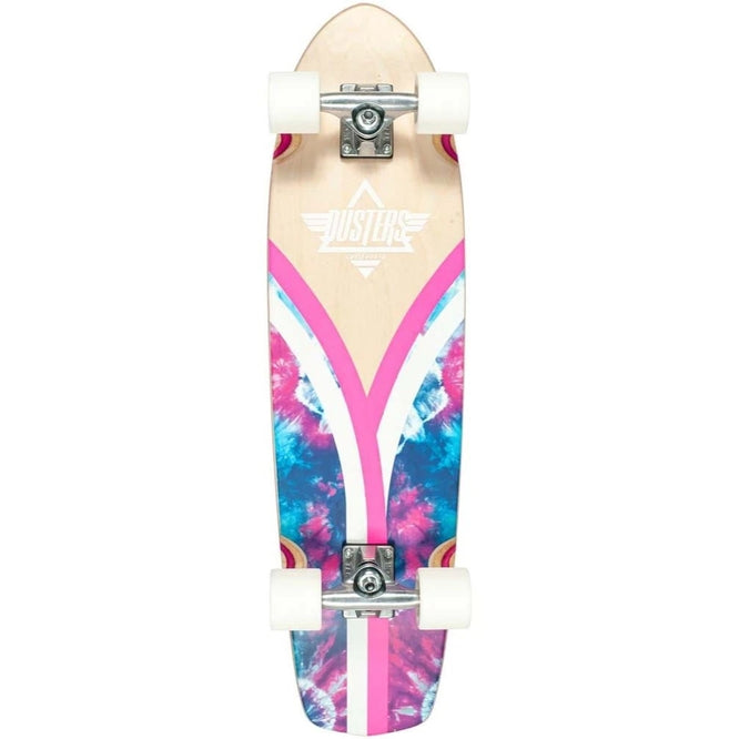 Flashback Checker Tie Dye 31.1” Complete Cruiser