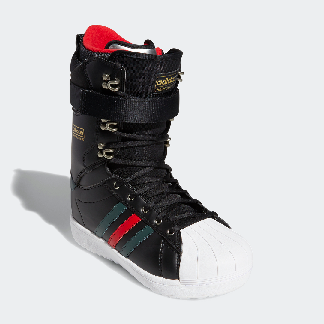 Superstar ADV Boot Core Black/ Mineral Green/ Scarlet