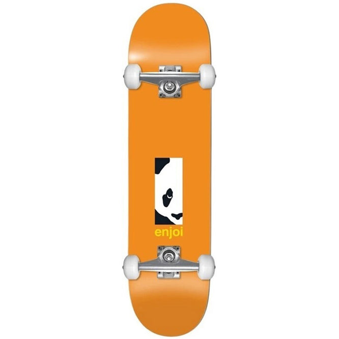 Box Panda First Push Orange 8.125" Complete Skateboard