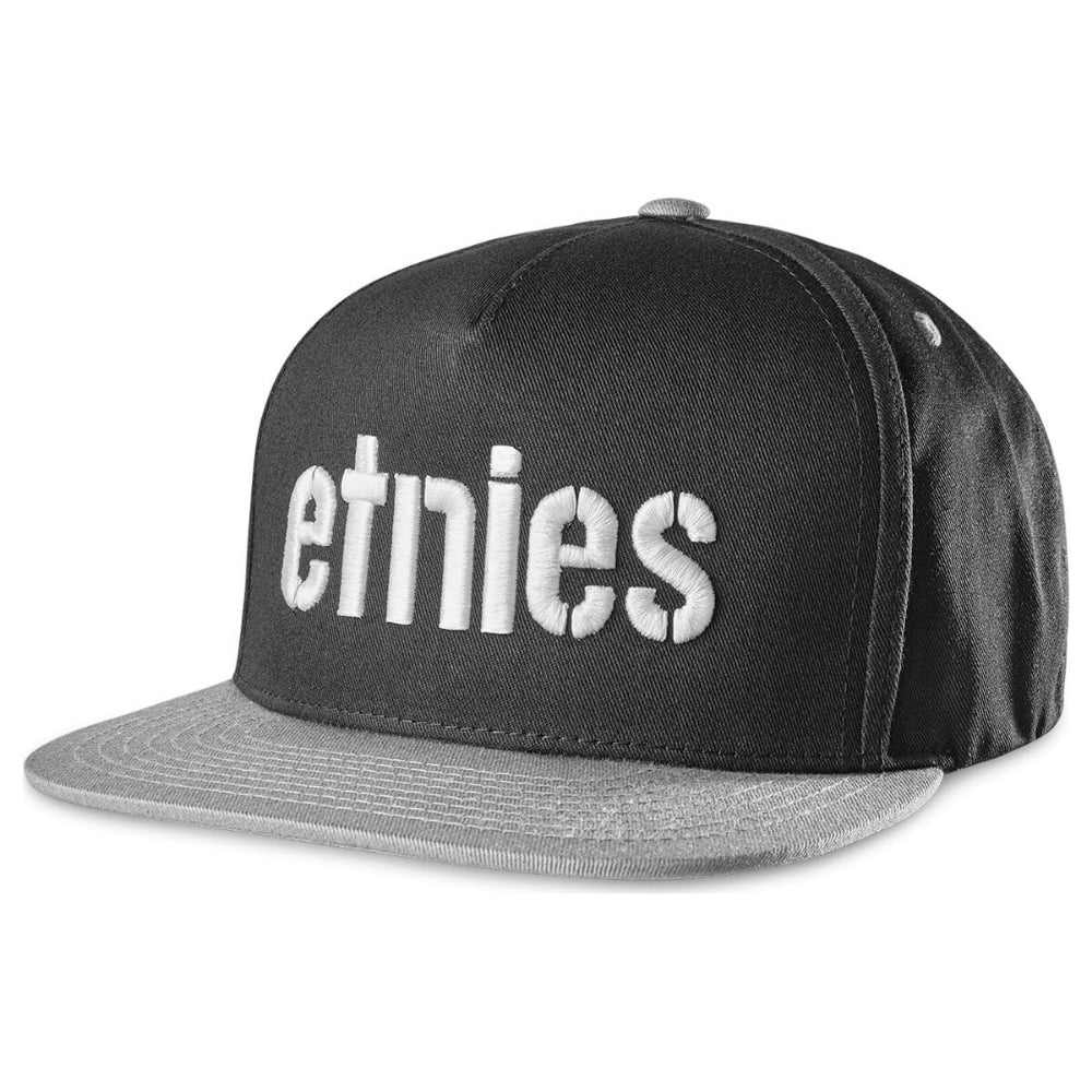 Corp Snapback Black/Grey Cap