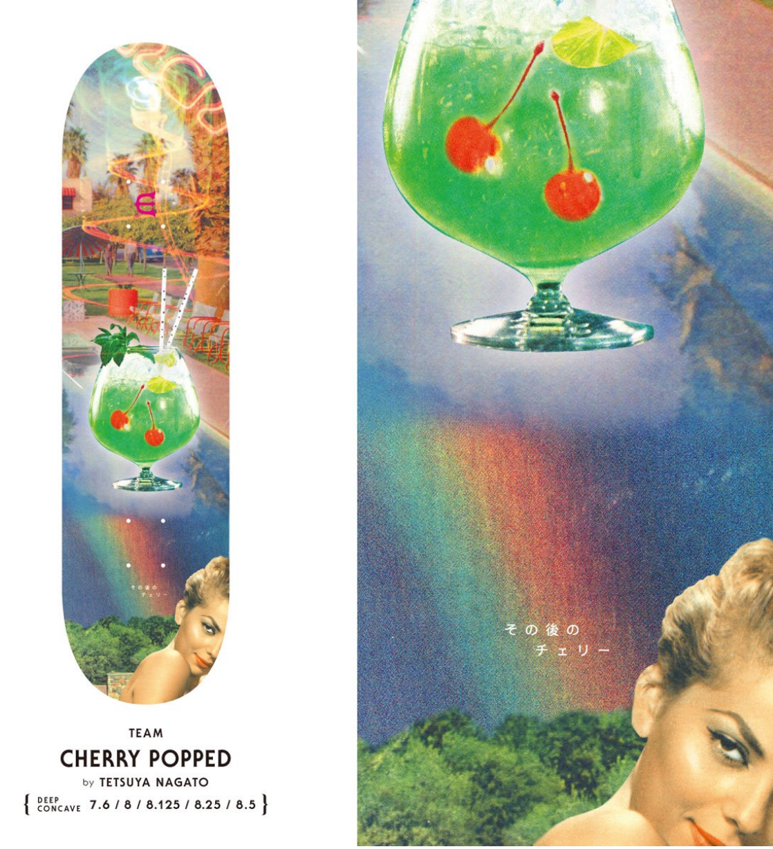 Cherry Popped 8.25" Skateboard Deck