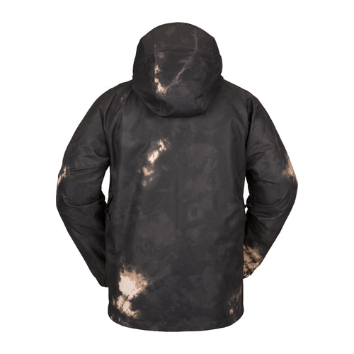 Iconic Stone Ins Snowboard Jacket Bleach Black