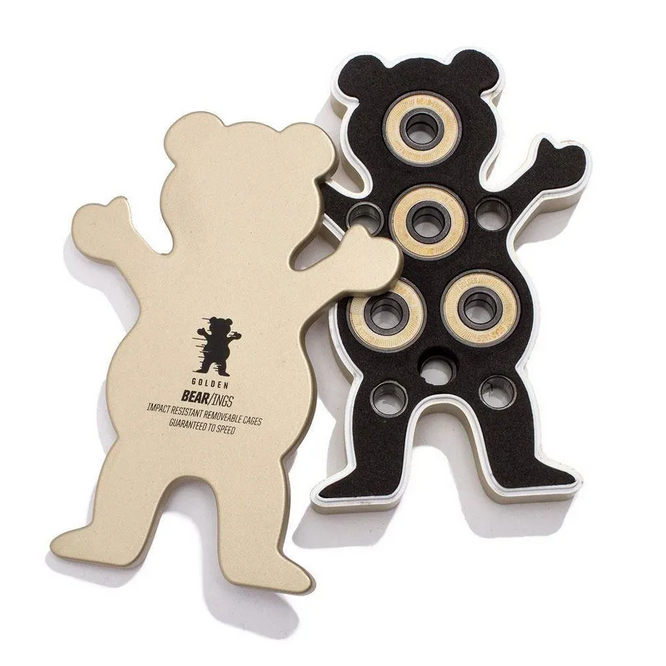 Bear-Ings ABEC 9 Golden Skateboard Bearings