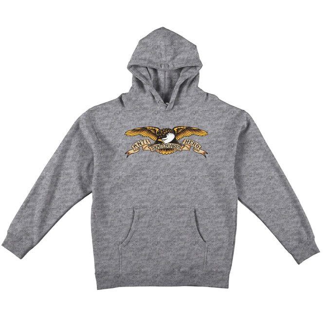 Kids HD Eagle Youth Pullover gris chiné