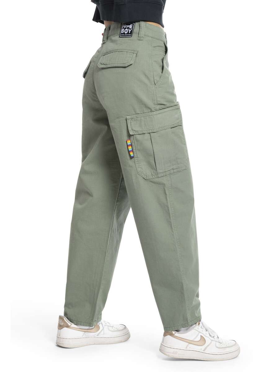 X-Tra Cargo Baggy Pant Olive