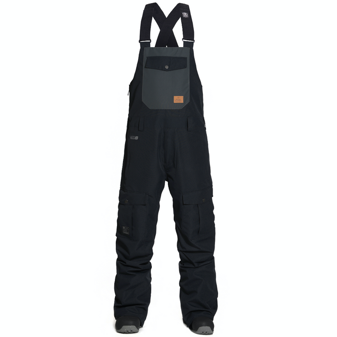 Medler Bib Pants Black