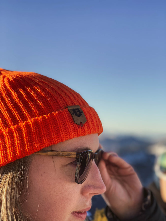 Harbour Beanie Fire Red