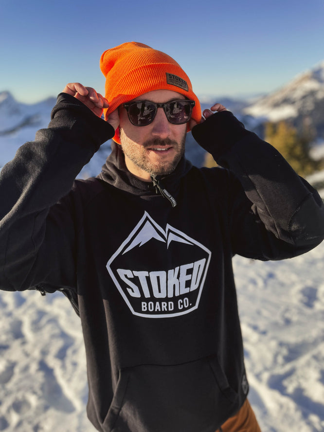 Original Cuffed Beanie Orange Rust