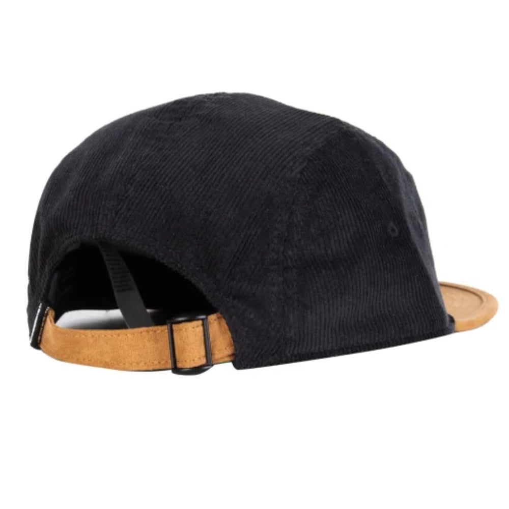 Corvin 5 Panel Cap Cara Black