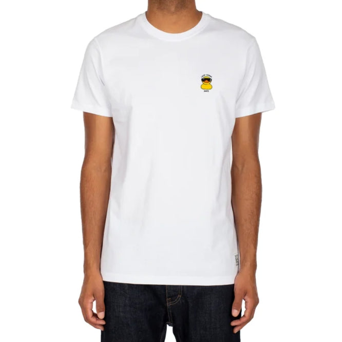 Lazy Sunny Day Emb Tee-shirt blanc