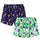 Lousy Flamingo 2pack Boxershorts Black/ Blue