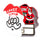 Santa & Santa Socks Red Giftbox