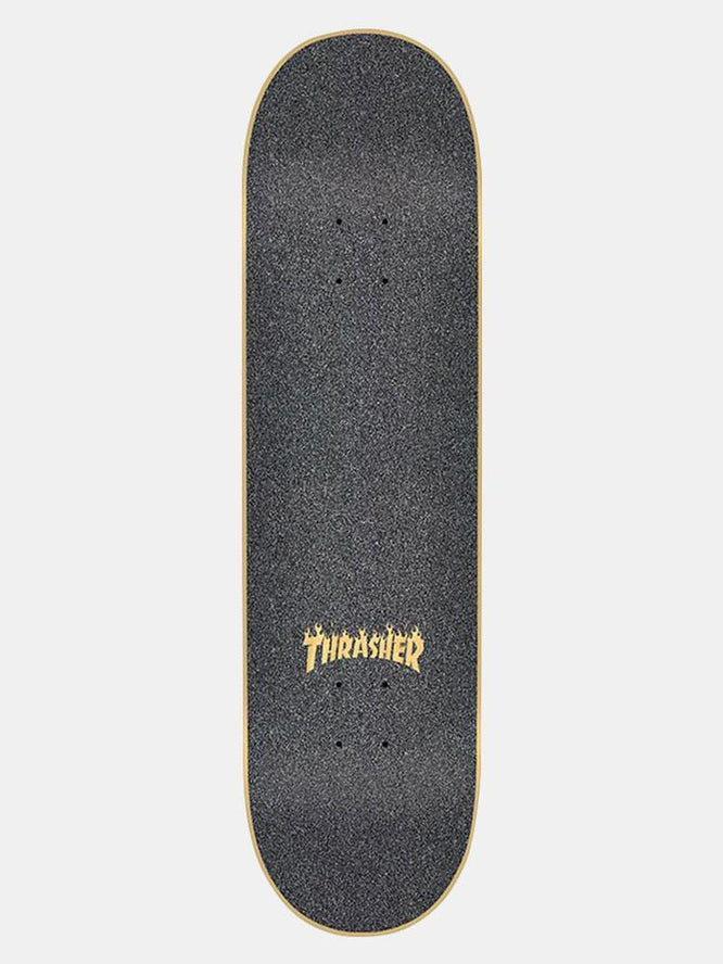 Logo Thrasher Laser Cut Flame Griptape