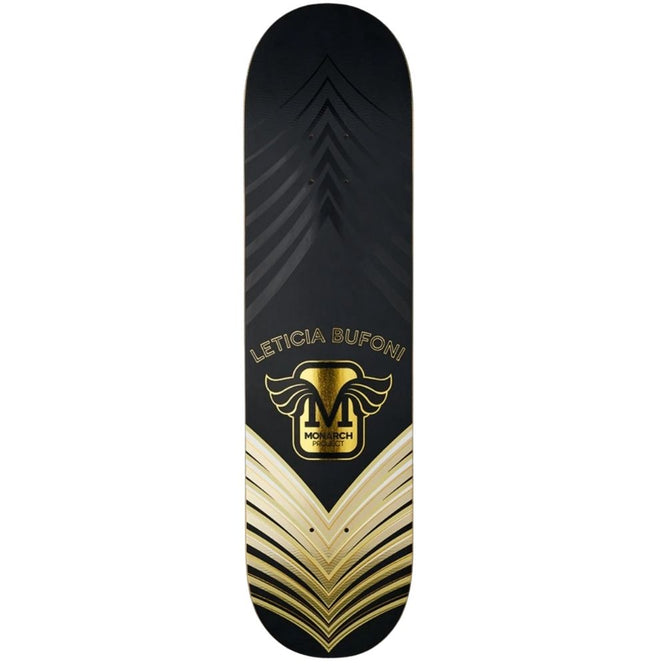 Bufoni Horus Noir/Or Planche de Skateboard 8.0" Deck