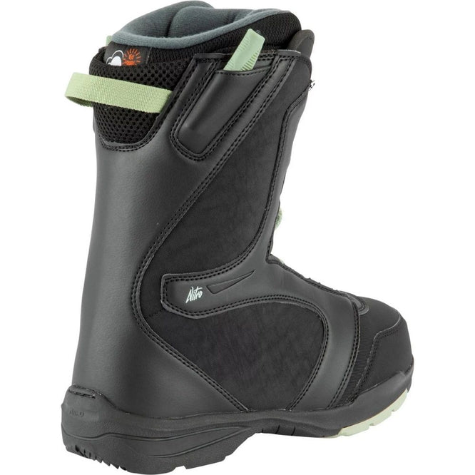 Womens Flora TLS Black-Mint 2022 Snowboard Boots