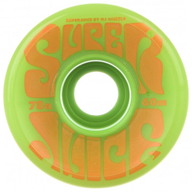 Super Juice 78a Green 60mm Skateboard Wheels